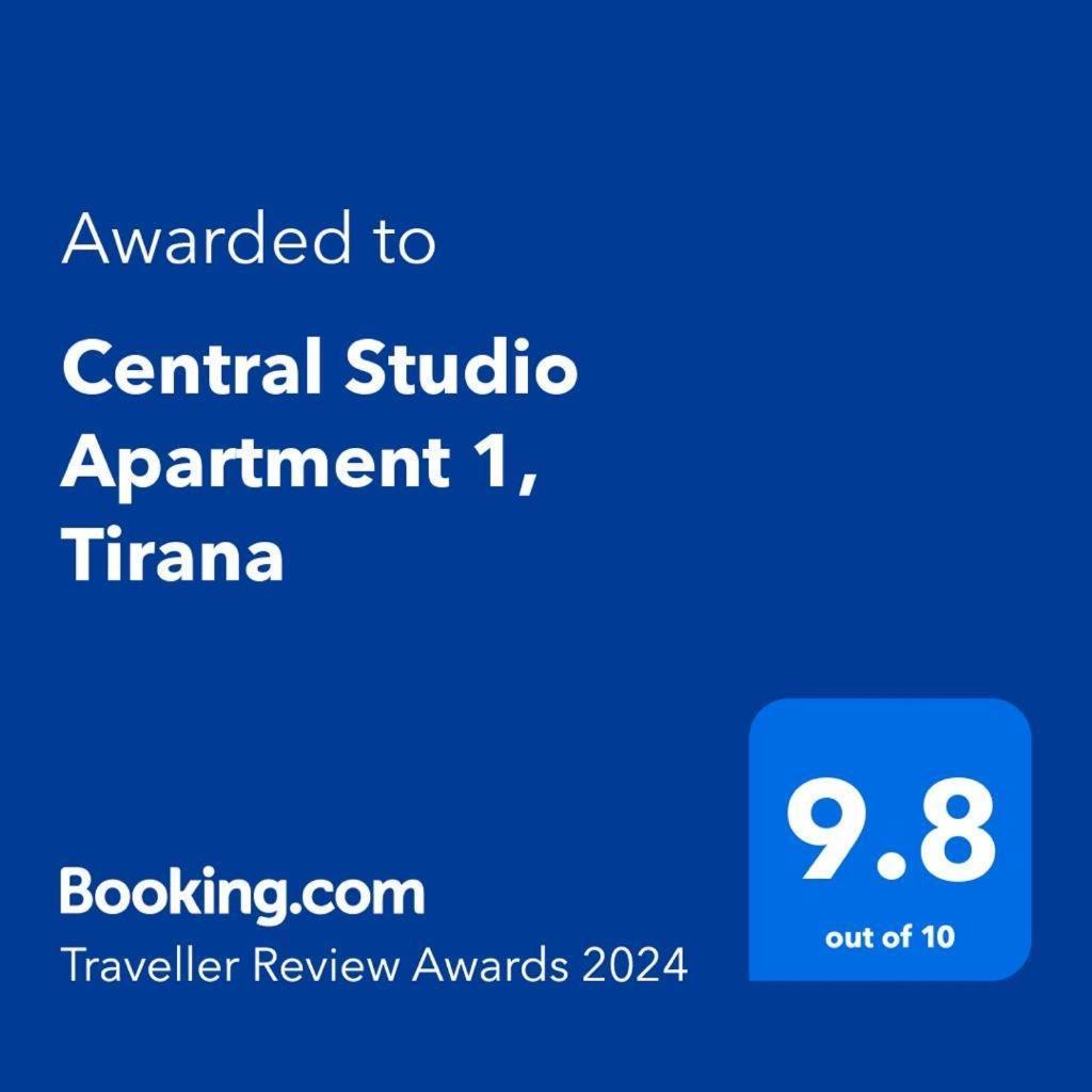 Central Studio Apartment 1, Τίρανα Εξωτερικό φωτογραφία
